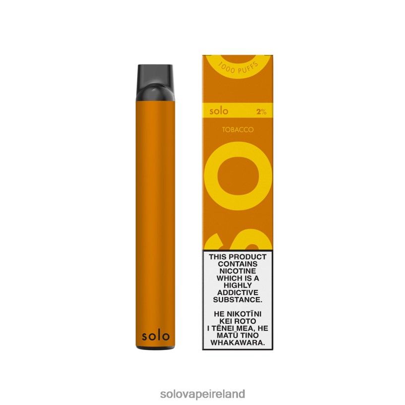 Solo Disposable Vape - Solo Disposable Vape Tobacco R2D2JF17