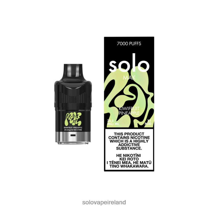 Solo Disposable Vape - Solo MAX Pod Kiwifruit Pineapple R2D2JF87