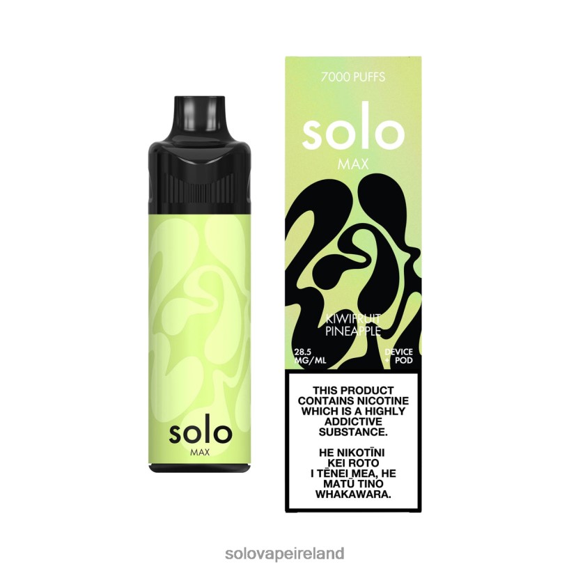 Solo Disposable Vape Near Me - Solo MAX Pod Kit Kiwifruit Pineapple R2D2JF68