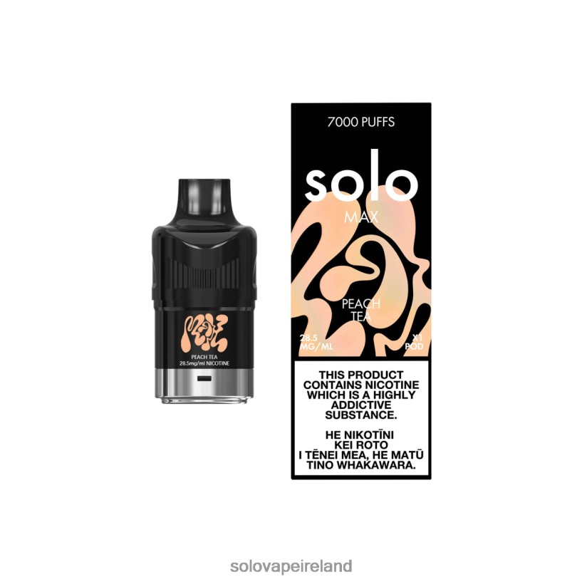 Solo Disposable Vape Price - Solo MAX Pod Peach Tea R2D2JF79