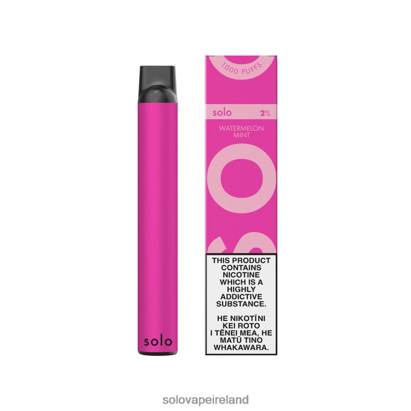 Solo Vape Flavours - Solo Disposable Vape Watermelon Mint R2D2JF2