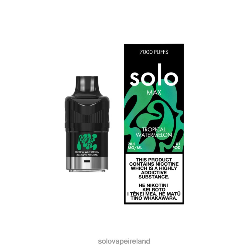 Solo Vape Flavours - Solo MAX Pod Tropical Watermelon R2D2JF82