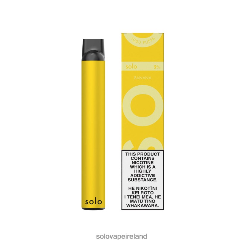 Solo Vape Ireland - Solo Disposable Vape Banana R2D2JF11
