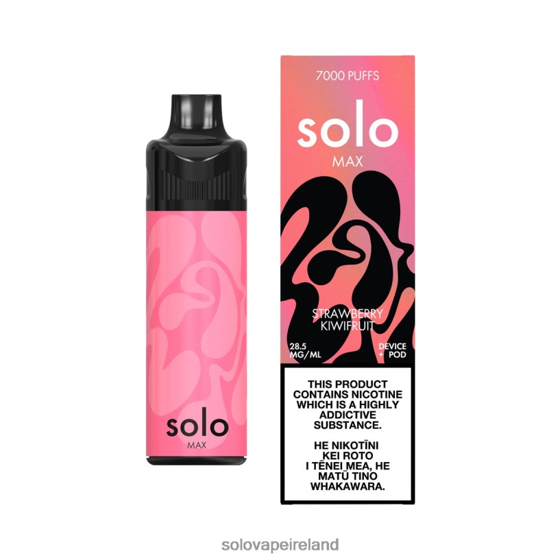 Solo Vape Ireland - Solo MAX Pod Kit Strawberry Kiwifruit R2D2JF71