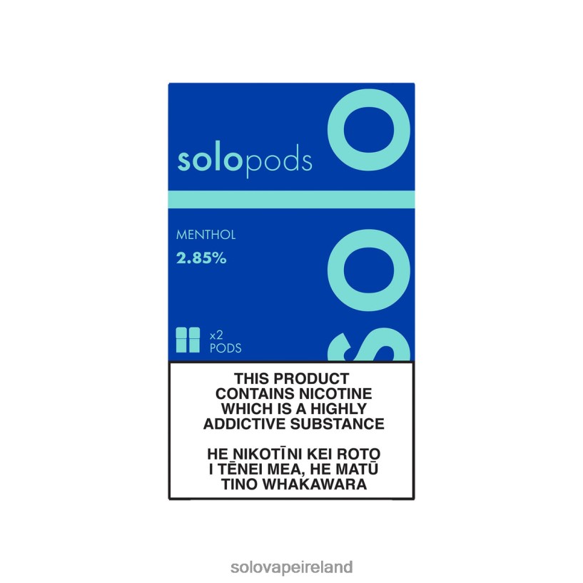 Solo Vape Ireland - Solo Replacement Pod 2-Pack Menthol R2D2JF51