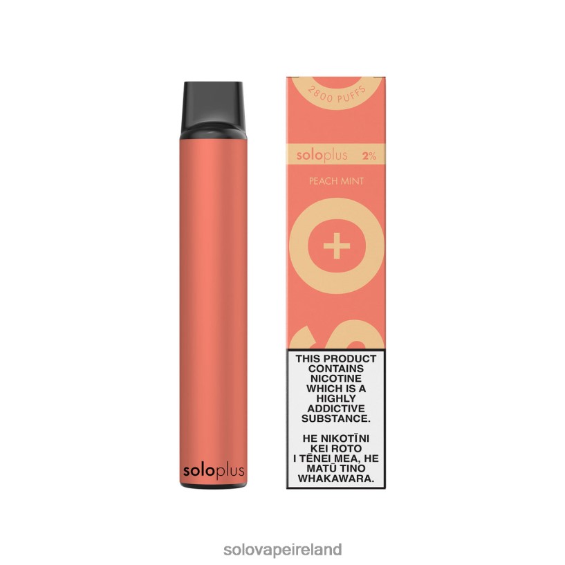 Solo Vape Near Me - Solo Plus Disposable Vape Peach Mint R2D2JF23