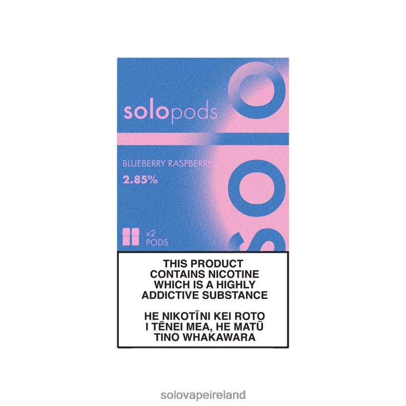 Solo Vape Near Me - Solo Replacement Pod 2-Pack Blueberry Raspberry R2D2JF53
