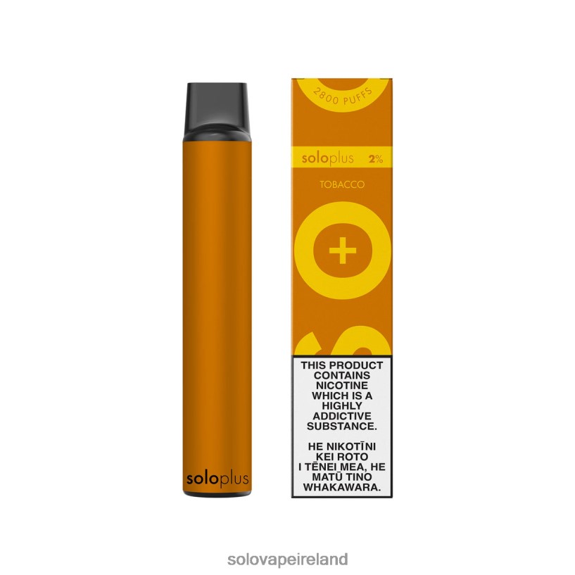 Solo Vape Review - Solo Plus Disposable Vape Tobacco R2D2JF24