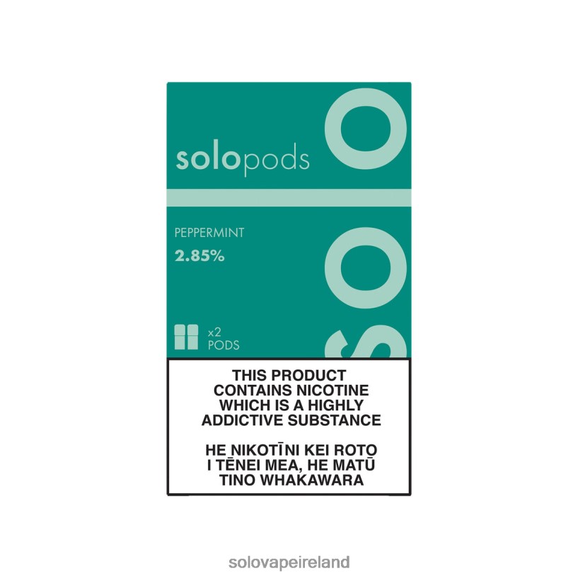 Solo Vape Near Me - Solo Replacement Pod 2-Pack Peppermint R2D2JF63